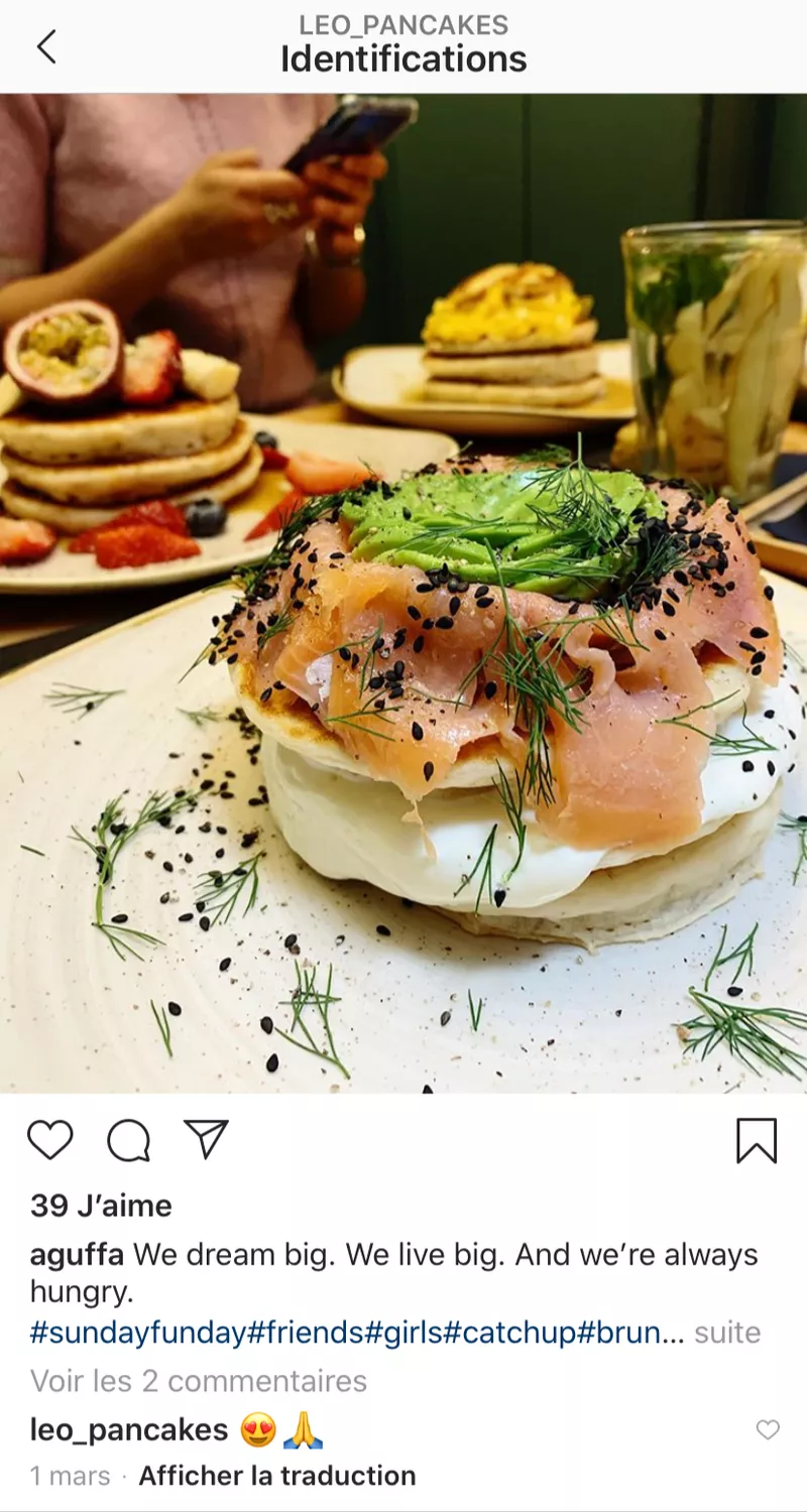 Instagram Leo Pancakes